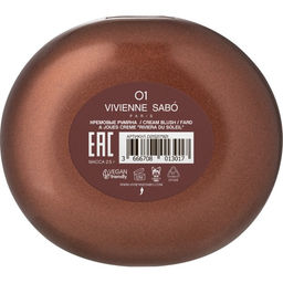 Лимитка Vivienne Sabo Кремовые румяна Riviera du Soleil тон 01