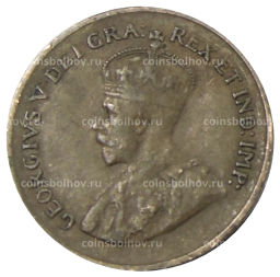 Монета 1 цент 1933 года Канада