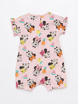 Bisiklet Yaka Minnie Mouse Bask?l? K?z Bebek Tulum 2li - Waikiki фото 3