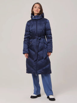 Пальто женское 1241123010 blue - Eleganzza фото 2