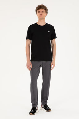 U. S. Polo Assn / Мужская черная футболка - U.s. polo assn фото 4