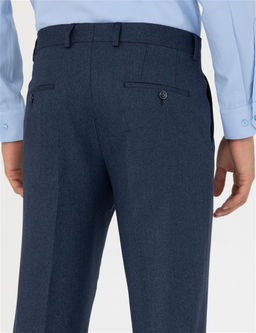 Lacivert Slim Fit Kuma_ Pantolon