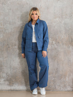 Брюки 1353 темно-синий - Novita фото 2