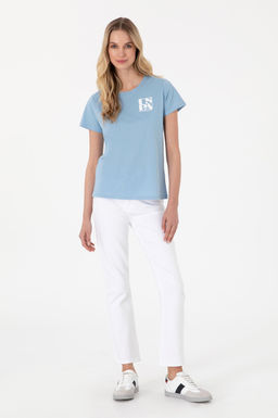 Kad_n Mavi Ti__rt Sepette S_rpriz _ndirim - U.s. polo assn фото 4