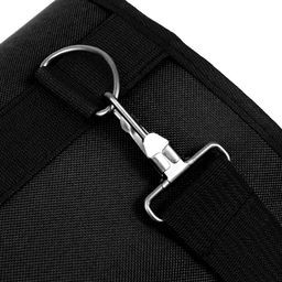 Сумка-переноска с окном для мордочки, 42 х 21 х 25 см, чёрная - Пижон фото 9