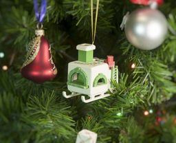 Елочные игрушки: Печка Русская 1013 Green