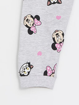 Beli Lastikli Minnie Mouse Bask?l? K?z ?ocuk Pijama Alt - Waikiki фото 2