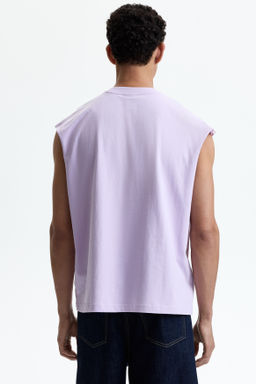 Camiseta sin mangas en algod?n Relaxed Fit - H&m фото 9