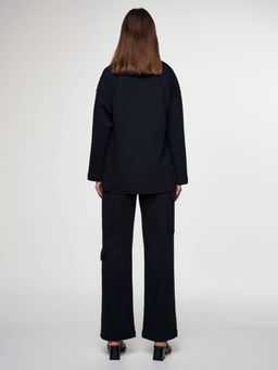 CONTE Брюки из футера с накладными карманами LBK 2584 black - Conte elegant фото 9