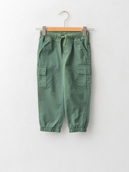 Beli Lastikli Basic Erkek Bebek Jogger Pantolon