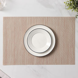 Набор салфеток сервировочных Доляна Энн, 4 шт, 3045 см, цвет бежевый  фото 6