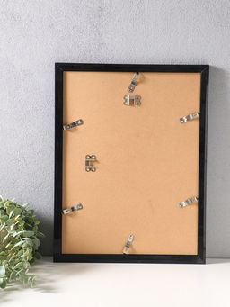 Фоторамка пластик 30х40 см "Остин" иссиня-чёрный 44,2х34,2х1,5 см