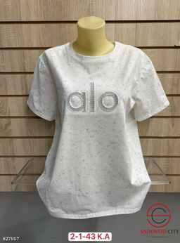 Футболка женская из хлопка