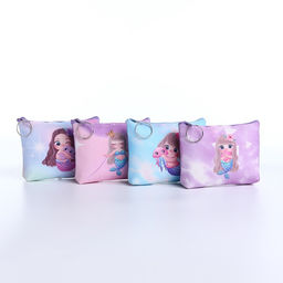 Цена за 2 шт. Кошелёк детский «Русалки», монетница, на молнии, МИКС