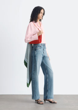Camisa de corte ajustado a la cintura - H&m фото 5