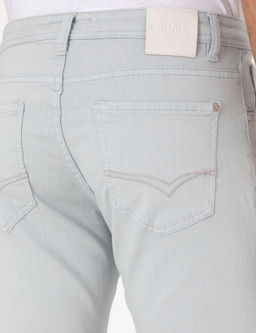 Buz Mavisi Slim Fit Pamuk Kar___ml_ Jean Pantolon