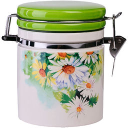 30756 Банка для сыпучих 500мл Ромашки дол/металл LR (х24) - Mayer&boch фото 8