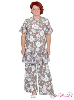 Туника Модель №1266 размеры 44-84 - Plusmoda фото 3