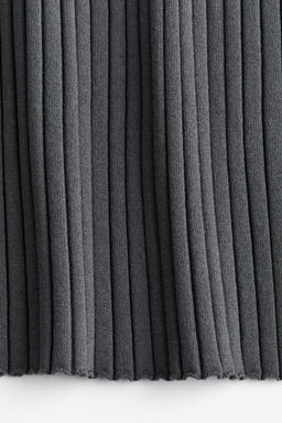 Falda en punto de canale de mezcla de seda - H&m фото 5