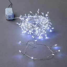 ULD-S0500-125/DTA WHITE IP20 DEWDROP Гирлянда светодиодная Роса, 5м. 125 светодиодов. Белый свет. Провод прозрачный. ТМ Uniel - Volpe фото 6