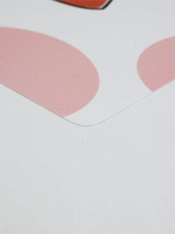 Коврик под миску "Счастье есть", 43х28см