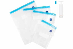 Набор вакуумных пакетов для продуктов, 4 шт, с насосом, VBB арт.107577 /Mallony/  фото 2