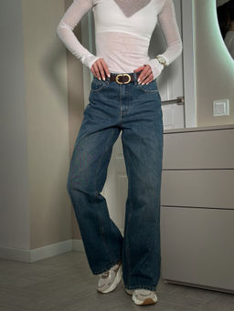 Джинсы «Амари» (синий) Турция. Уценка - Nadi bordo фото 6