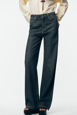 JEANS Z1975 STRAIGHT FIT HIGH-WAIST - Zara фото 2