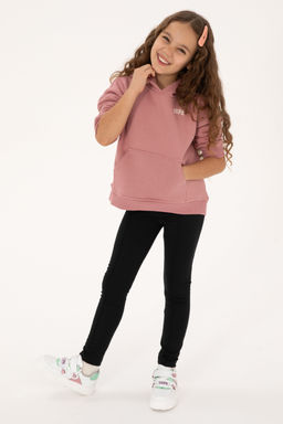K_z _ocuk Orkide Kap__onlu _ardonlu Basic Sweatshirt Sepette S_rpriz _ndirim - U.s. polo assn фото 8