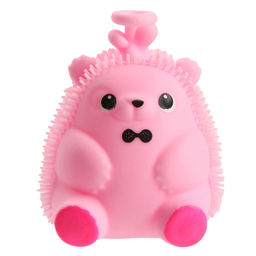 Цена за 9 шт. Мяч детский резиновый ёжка световой «Ёжик», цвета МИКС, в шоубоксе