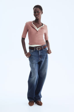 Top en algod?n pima - H&m фото 4