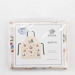 Фартук Этель Пасхальные зайцы 60х70 см, 100% хл, саржа 190 г/м2  фото 12