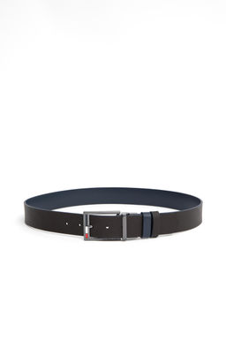 Мужской темно-синий ремень Неожиданная скидка в корзине