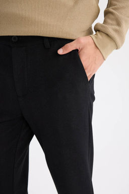 Tailored Regular Fit Normal Kesim Kuma_ Pantolon Basic D_z Cepli