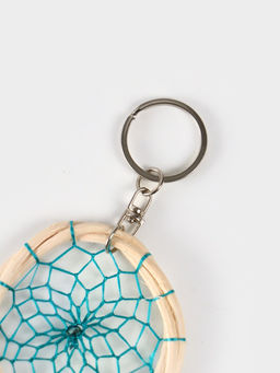 Брелок «Ловец снов», 17 см, бирюзовый
