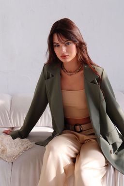 Двубортный жакет с английским воротником - Martichelli фото 19