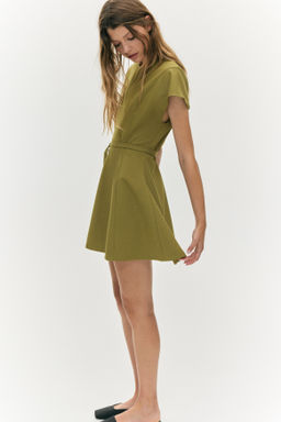 Vestido con cintur?n de anudar - H&m фото 5