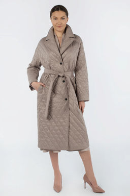 Пальто женское демисезонное (пояс) - El podio фото 2