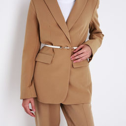 Ремень женский, ширина 1 см, пряжка металл, цвет белый - Simaland фото 4