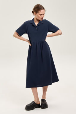 ЕВТ 5065/чернильный платье жен