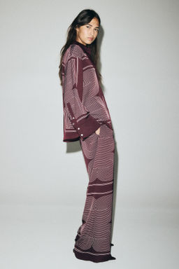 Camisa oversize de sarga - H&m фото 5