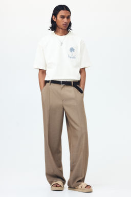 Camiseta estampada de algod?n Relaxed Fit - H&m фото 6