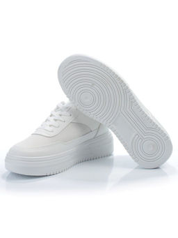 05-6180-36 WHITE Кроссовки женские (искусственные материалы) - No name фото 15