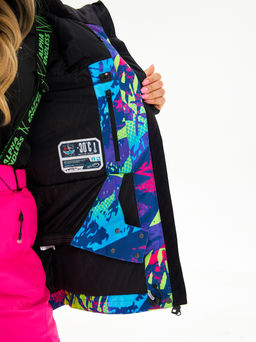 Женская горнолыжная сноубордическая куртка Alpha Endless Ultra Chaleur SNB 423/316_8 Разноцветный  фото 15