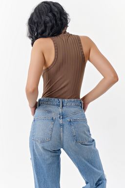 Боди трикотажное серо-голубое - Fly фото 23