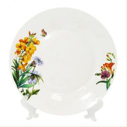 Тарелка десертная "Луговые цветы" 19 см арт.MFK20256 /МФК/
