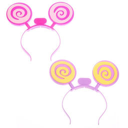 Ободок Ушки световой, цвета МИКС