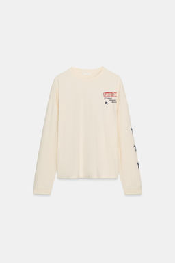 PRINTED COTTON T-SHIRT - Zara фото 6
