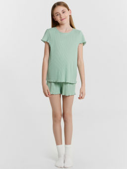 КОМПЛЕКТ ДЛЯ ДЕВОЧЕК (ФУТБОЛКА, ШОРТЫ)