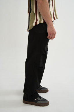 Брюки текстильные Черный KAI Woven Casual Pants - Anta фото 5